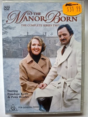To the Manor Born : Series 2 [2 DVD Set] Region 4, Brand New & Sealed, FREE Post - Image 1 of 4