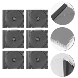 10 Pcs CD-Hülle Aufbewahrungsbehälter Für CD-Halter -Speichergehäuse - Afbeelding 1 van 12