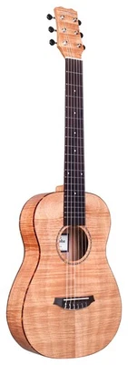 Mini II FMH, Flamed Mahogany, Small Body, Nylon String Guitar - Image 1 of 4