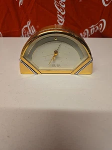 Vintage Seiko Japan Table Clock With Alarm - Picture 1 of 7