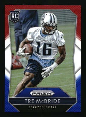 2015 Panini Prizm Red, White & Blue Prizm Tre McBride #294 Tennessee Titans RC - Image 1 of 2