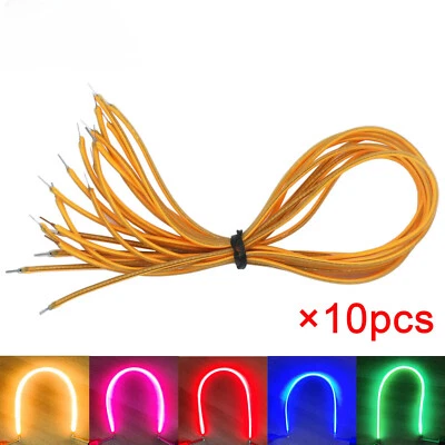10pcs 3V COB LED Flexible Filament Edison Bulb Lamp Parts LED Diode Decoration - Image 1 of 4