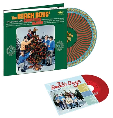 The Beach Boys Christmas Album Vinyl Zoetrope 7-inch 60th Anniversary #0892 NEW - Image 1 of 4
