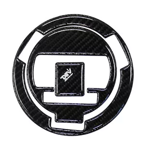 For BMW R1200GS F800 F650GS S1000RR HP2 Carbon Fiber Gas Cap Cover Sticker Decal - Picture 1 of 4