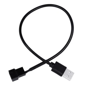 USB to 4Pin Computer for Case Chassis CPU Fan Power Adapter Cable 2464 22AWG - Bild 1 von 8