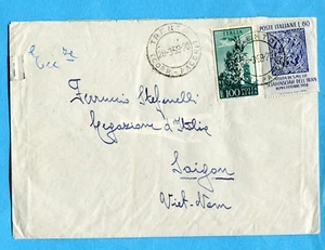 1959 P.AEREA CAMPIDOGLIO £.100 + VISITA SCIAH £.60 per il VIETNAM ! (273439) - Imagen 1 de 2