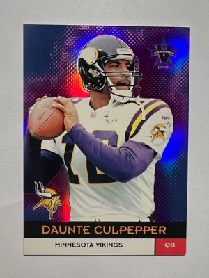 2000 Vanguard Purple #95 Daunte Culpepper #'d 14/138 Vikings - Image 1 of 2