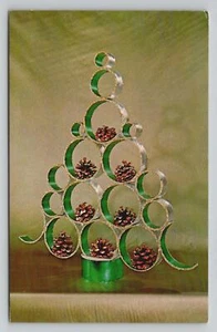 Postal Árbol Tiffany Decoración de Navidad Instituto Nacional de Artesanía Sin Publicar - Imagen 1 de 2