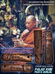 Mystical Palad Khik Phaya Bunlue Dead-Standing Tamarind Wood Power Prosperity - Picture 1 of 10
