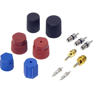 AC System Valve Core and Cap Kit fits Ford Crown Victoria E-150 E-250  MT2906 - Picture 1 of 1