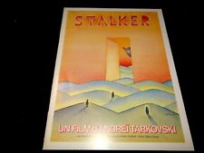 STALKER andrei tarkovsky tarkovski rare dossier presse cinema  fantastique 1979