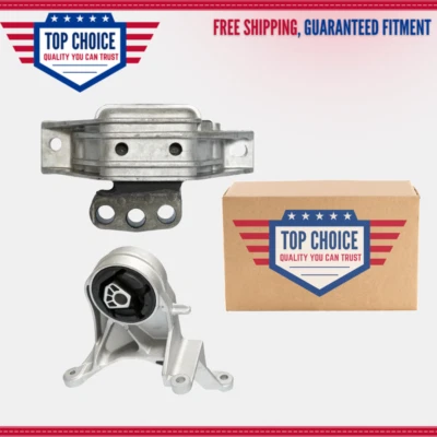 Juego de 2 piezas de montaje de motor y transmisión para Chevy Equinox/Pontiac Torrent 05-09 3,4 L Foto 1 de 4
