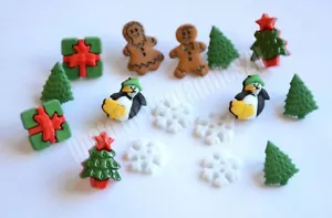 Christmas Minis / Small Trees ~ Penguins ~ Snowflakes ~ Gingerbread ~ Packages - Picture 1 of 3