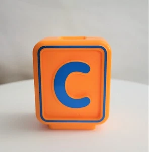 Vtech Alphabet Blocks Sit to Stand Train Replacement Block C / Car - Picture 1 of 2