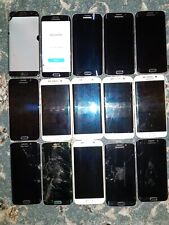 15X Samsung Galaxy S6 S7 - DÉFECTUEUX/PAS ENTIÈREMENT TESTÉ/PIÈCES DE RECHANGE/RÉPARATIONS