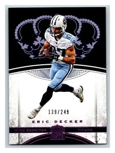 2017 Panini Preferred Crown Royale PINK Eric Decker Titans #43 139/249 - Picture 1 of 2