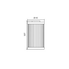 Oil filter UFI motorcycle Moto Guzzi NEVADA CLASSIC AQUILA NERA 750 2012 2013