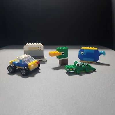 LEGO Classic Crocodile, Blue Fish Whale, Duck, Monster Truck, Elephant - Image 1 of 4