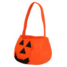 Halloween Non Woven Handbag Portable Pumpkin Bag - 10pcs