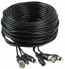 DEFENDER SECURITY - 20m DC+BNC+RCA CCTV Lead - Male to Male