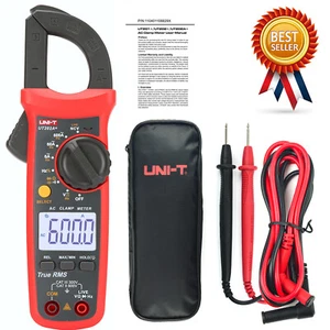 UNI-T UT202A+ Digital Clamp Meter ,NCV ,True RMS,Continuity Test✦Kd - Picture 1 of 5