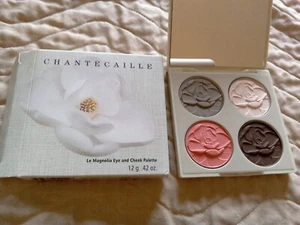 New In Box - CHANTECALILLE Le Magnolia Eye and Cheek Palette - RARE   HTF - Picture 1 of 2