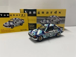 Vanguards Ford Escort Mk3 1600i 1985 BSC Championship modelo diecast escala 1:43 - Imagen 1 de 11