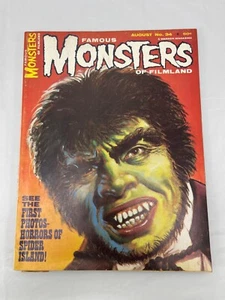 1965 August Famous Monsters of Filmland No. 34 A Warren Magazine Horror - Picture 1 of 13