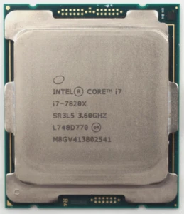 Intel Core i7-7820X 3.60Ghz 8-Cores 11MB LGA2066 CPU P/N: SR3L5 Tested Working - Picture 1 of 2