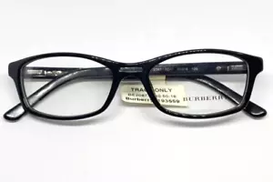 Monturas de gafas para mujer Burberry negras a cuadros B2087 3240 talla 50-16-135 - Imagen 1 de 9