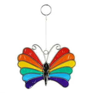 BEAUTIFUL RAINBOW BUTTERFLY SUNCATCHER SC_36830 - Picture 1 of 2