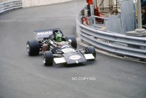 HENRI PESCARLOLO WILLIAMS MOTUL MARCH 721 SLIDE 1972 MONACO GP 35MM - Picture 1 of 2