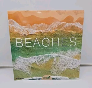 2025 Tropical Beaches Wall Calendar 18 Month New - Picture 1 of 4