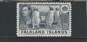 FALKLAND IS 1938-50 2s6d SLATE MINT SG 160 CAT £65 - Picture 1 of 2