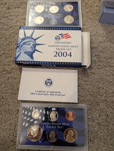 2004 Us Mint Proof Coin Set - Picture 1 of 1