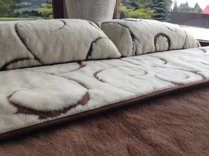 Luxus Wolle Set Bettenset Kaschmir Kamelhaar Doppelbett Bettdecke 2 Kissen 45x75 - Picture 1 of 7