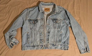 VINTAGE GAP Herren leichte Waschung Denim Lg Icon Jacke gebraucht, in einwandfreiem Zustand - Bild 1 von 17