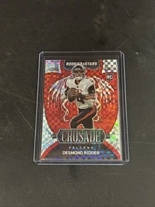 2022 Rookies and Stars Crusade Checkerboard Desmond Ridder F115 - Picture 1 of 2