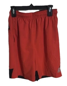 Reebok Boys Red Athletic Training Shorts Size Large (10-12) - Picture 1 of 3