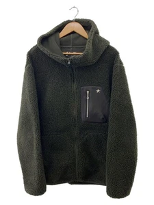 Schott Leather Pk Pile Hooded Jkt/Jacket/Xxl/Polyester/Grn/3112058 - Picture 1 of 5
