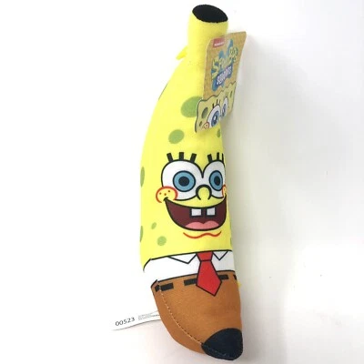SpongeBob SquarePants - Banana SpongeBob Soft Plush Toy 9” NEW - Image 1 of 4