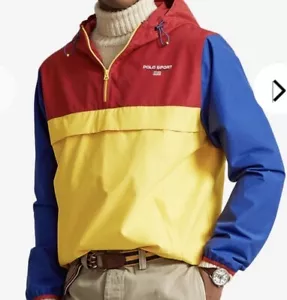 Polo Ralph Lauren Sport Outdoor Anorak Jacket Style: 710879881001-Red Rocks XXL - Picture 1 of 7