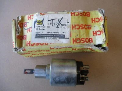 Interruptor magnético Opel GT Manta A B Rekord C D interruptor solenoide Bosch nuevo original GM - Imagen 1 de 4