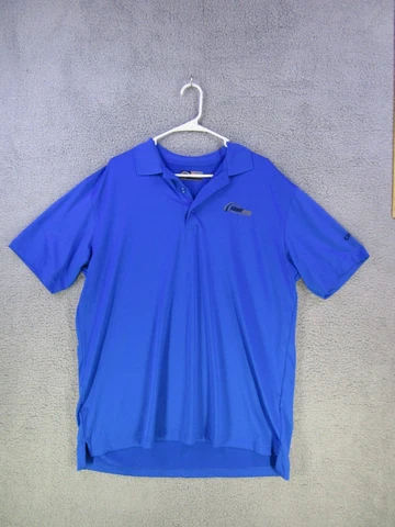 Front Row Motorsports Mens Team Issued Polo Shirt Size Large Golf Callaway Cover