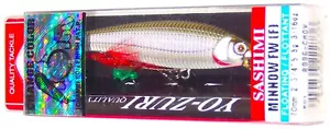 YOZURI SASHIMI MINNOW FW, CHAMELEON OLIVE R996-CMOV, 2 3/4" FLOATING LURE - Picture 1 of 1