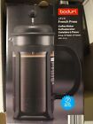 Bodum Java 8 Cup French Press Coffee Maker 34 Oz Black Cafetiere Brand New 