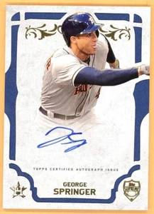 AUTOGRAFO GEORGE SPRINGER RC 2015 TOPPS SUPREME ROOKIE! ASTROS DI RC AUTO - Foto 1 di 1