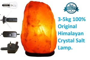 4x 3-5KG Himalayan salt Lamp air purifier 100% Original Best Wholesale Deal - Picture 1 of 8