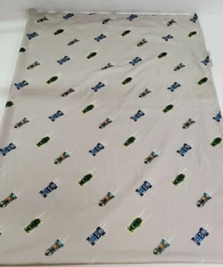 Hot Wheels Autos Druckguss Mattel Doppelbett flaches Laken 100 % Polyester Handarbeit Stoff - Bild 1 von 10