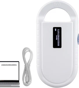 Microchip Scanner Rechargeable Handheld Pet Scanner Microchip Reader Supports IS - Picture 1 of 6